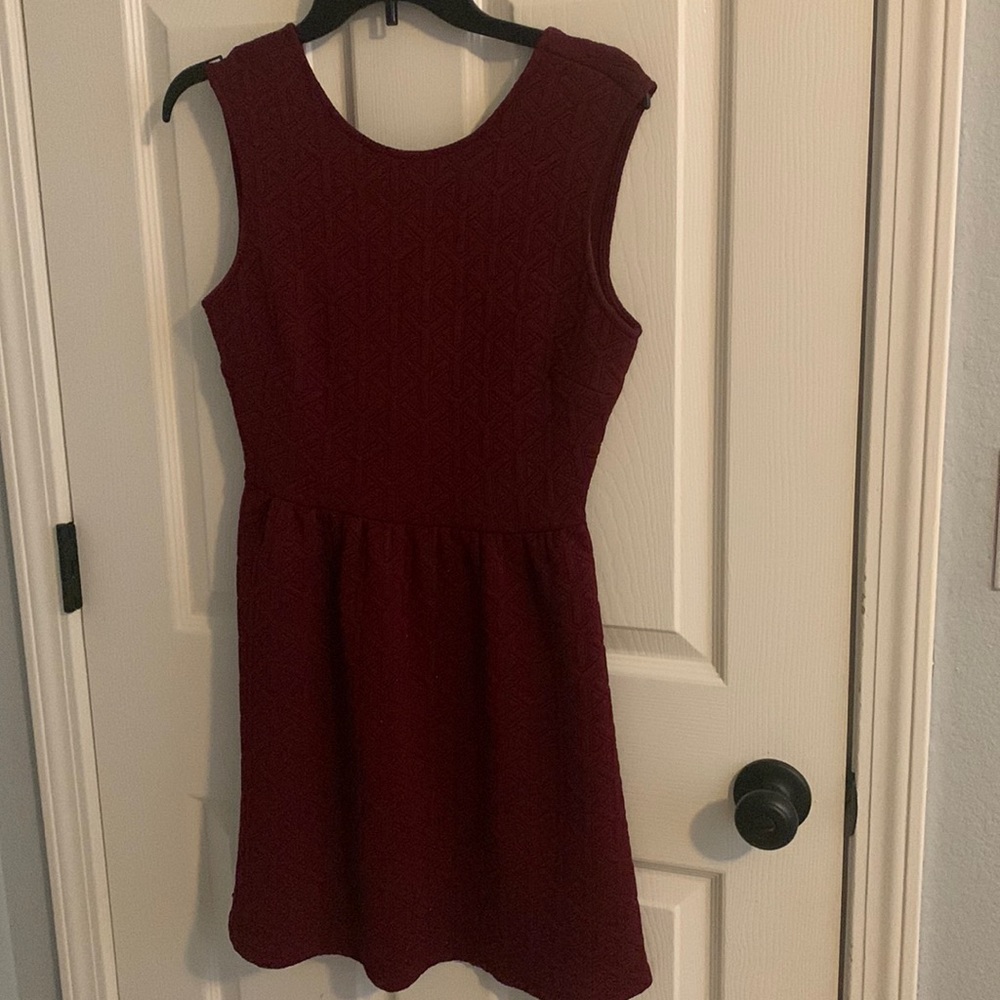 Red dress